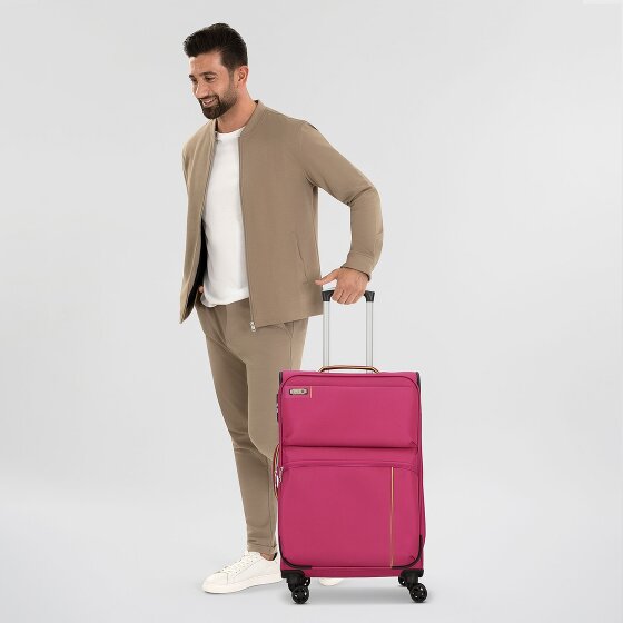 d&n Travel Line 6764 4 ruote Carrello 65 cm espandibile