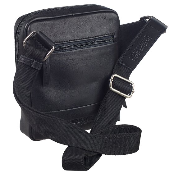 Leonhard Heyden Hamburg Borsa a tracolla in pelle 16 cm