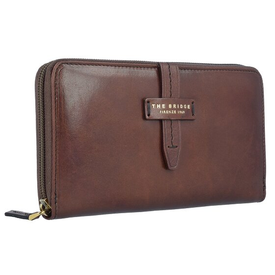 The Bridge Portafoglio Florentin in pelle 18 cm