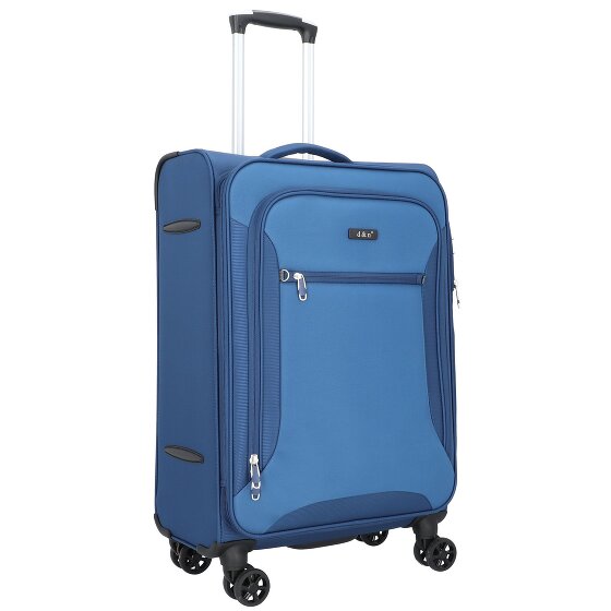d&n Travel Line 6404 Carrello a 4 ruote 68 cm