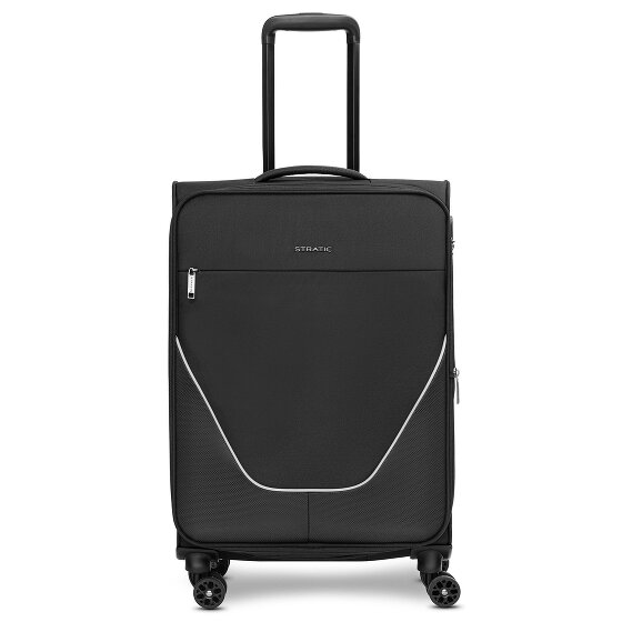 Stratic taska Trolley a 4 ruote M 65 cm con piega a espansione