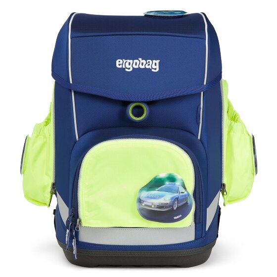 Ergobag Accessori Tasche laterali fluo Set di sicurezza 3 pezzi.