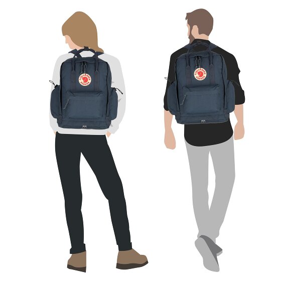 Fjällräven Kanken Outlong Zaino da giorno 40 cm Scomparto per laptop