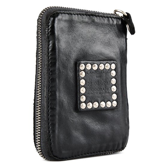 Campomaggi Tosca Portafoglio Protezione RFID Vera Pelle 13 cm