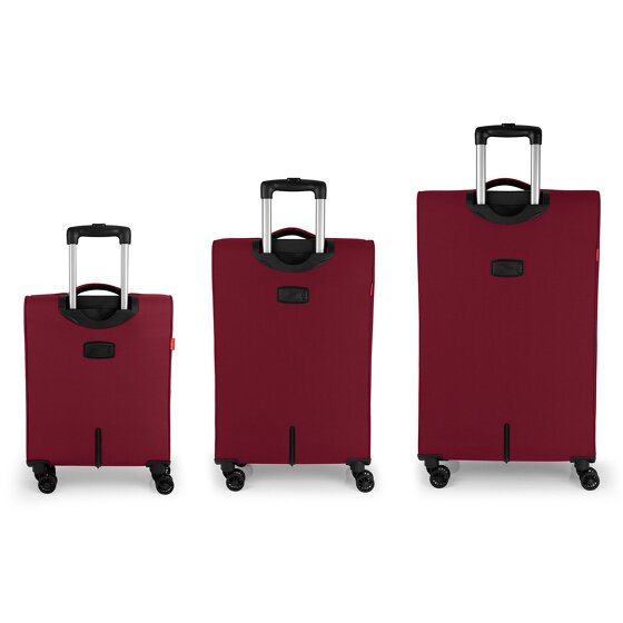 Gabol Juego 3 Set di valigie a 4 ruote 3 pz.