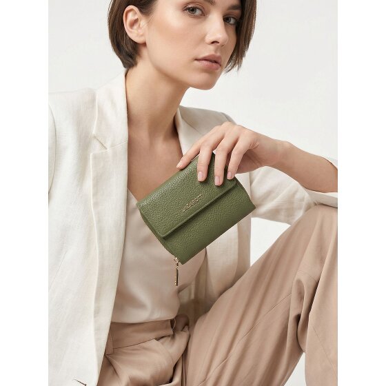 Lazarotti Portafoglio Bologna in pelle con zip 12 cm