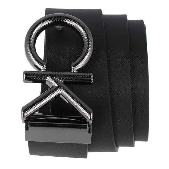 Calvin Klein CK Metal Cintura Vera Pelle