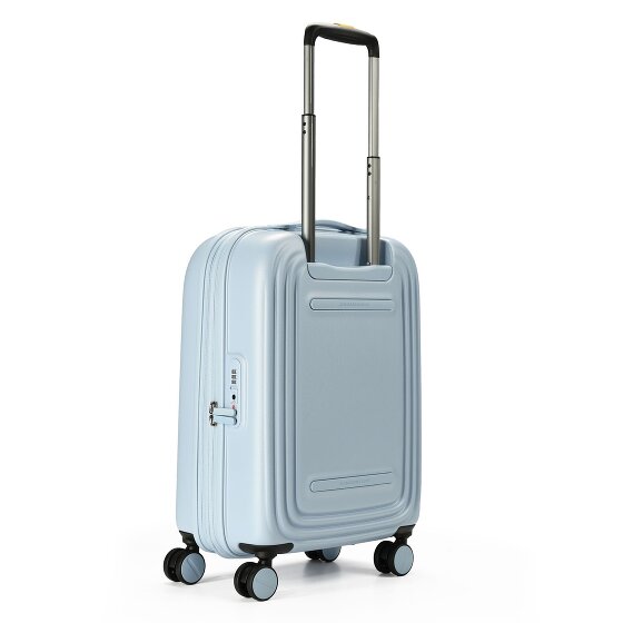 Mandarina Duck Logoduck Carrello cabina a 4 ruote 55 cm
