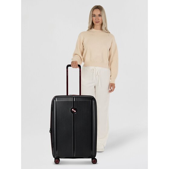 Polestream Paris 4 ruote Carrello 69 cm con piega di espansione