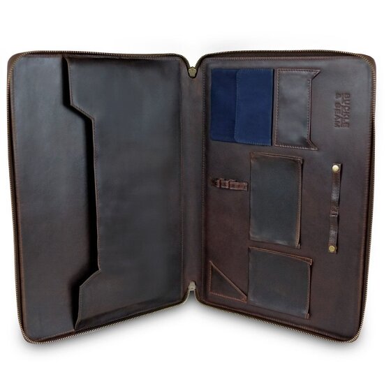Buckle & Seam Ralph Cartella in pelle 36 cm