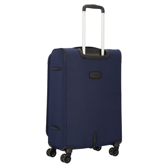 d&n Travel Line 9504 4 ruote Carrello M 67 cm con piega di espansione