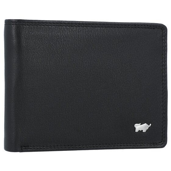 Braun Büffel Portafoglio in pelle Golf Edition 12 cm