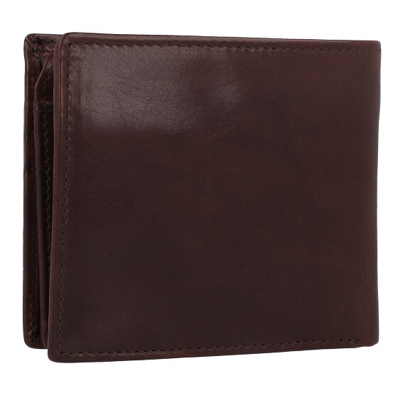 Greenburry Newport Portafoglio Protezione RFID Pelle 11 cm