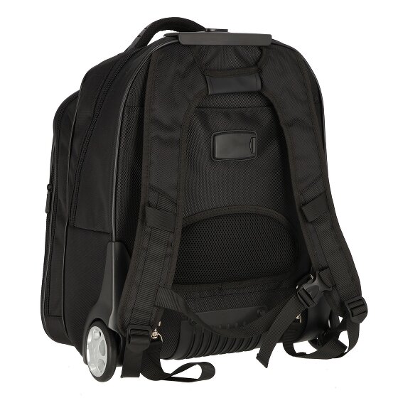 Dermata 2 ruote Zaino trolley 47.5 cm Scomparto per laptop