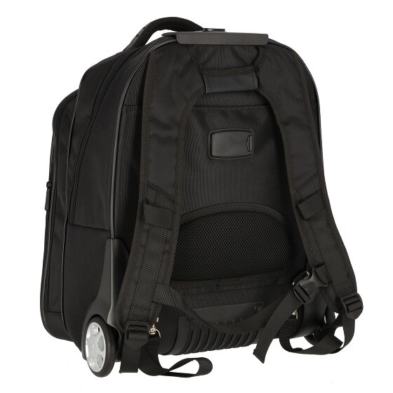 Dermata 2 ruote Zaino trolley 47.5 cm Scomparto per laptop