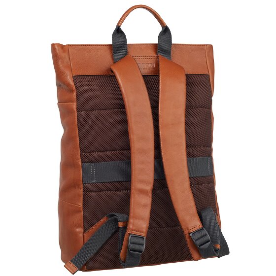 Leonhard Heyden Hamburg Zaino in pelle 46 cm Scomparto per laptop