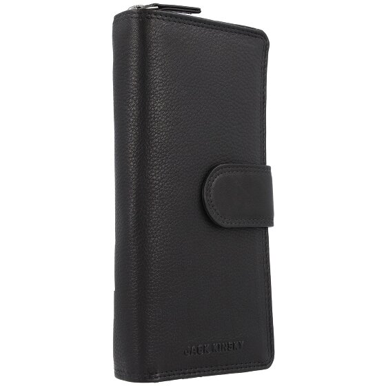 Jack Kinsky Portafoglio Brisbane RFID in pelle 9,5 cm