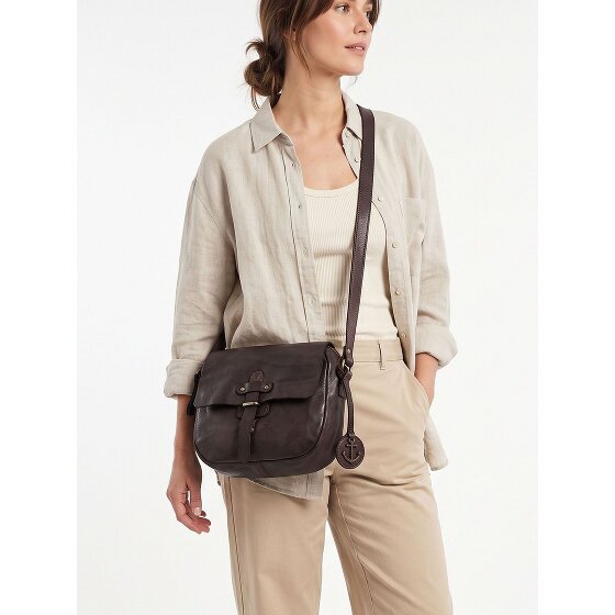 Harbour 2nd Reese Borsa a spalla Vera Pelle 24 cm