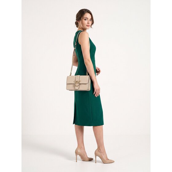 PINKO Love One Borsa a tracolla Vera Pelle 27 cm