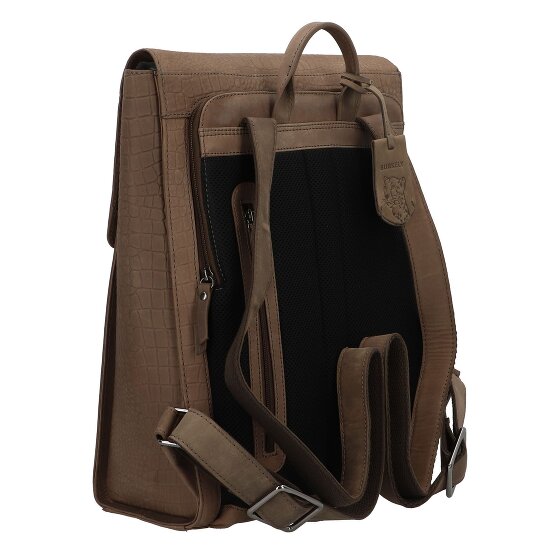 Burkely Casual Carly Zaino da giorno Pelle 30 cm Scomparto per laptop