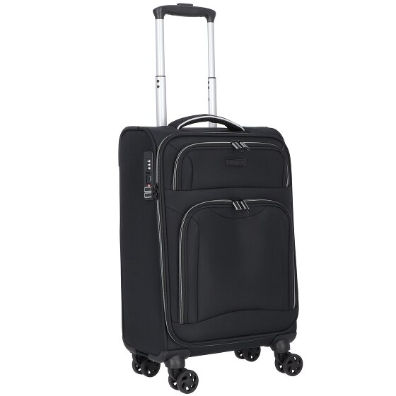 d&n Travel Line 9204 4 ruote Trolley cabina 55 cm