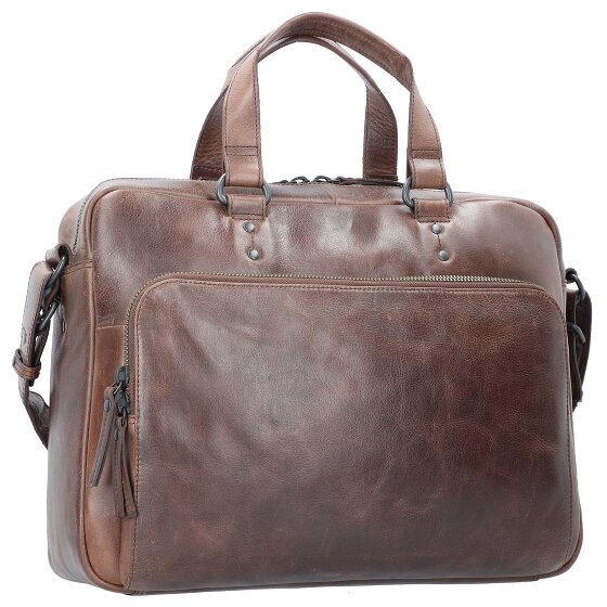 aunts & uncles Workmates Supervisor Cartella in pelle con scomparto per laptop da 41 cm