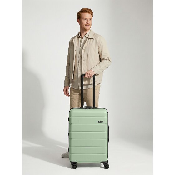 Saxoline Miami 4 ruote Carrello M 65 cm con piega di espansione