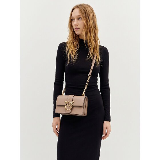 PINKO Love One Borsa a tracolla Vera Pelle 21 cm