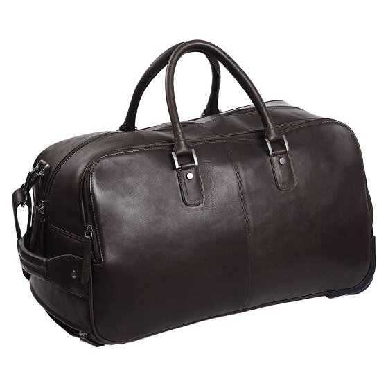The Chesterfield Brand Wax Pull Up 2 ruote Borsa da viaggio Pelle 60 cm