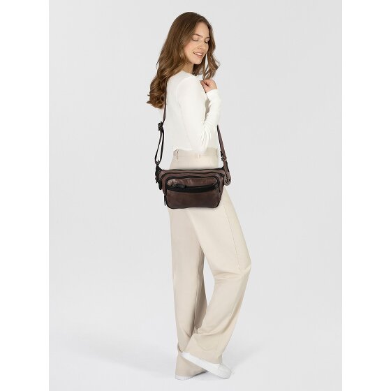Harbour 2nd Urban Poets Harper Marsupio Vera Pelle 30.5 cm