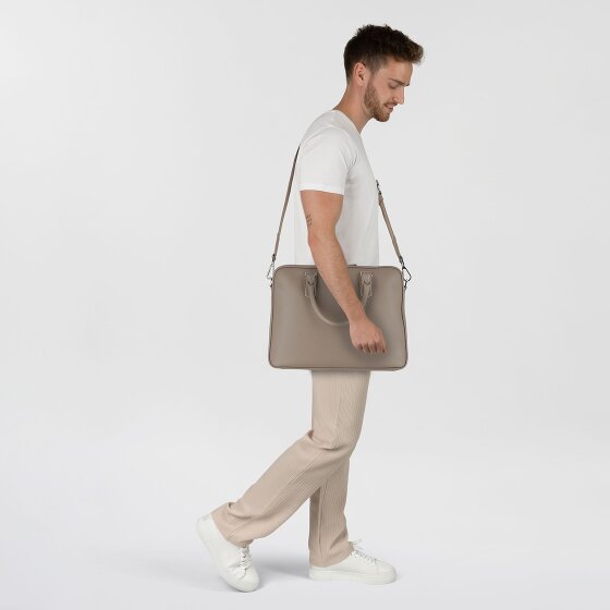 Boss New Crosstown Valigetta Pelle 38 cm Scomparto per laptop