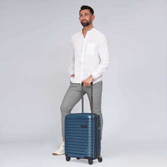 Pactastic Collection 04 THE CABIN + 4 ruote Carrello della cabina S 55 cm con piega di espansione