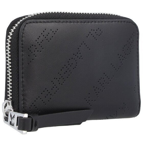 Karl Lagerfeld Portafoglio forato in pelle 10,5 cm Karl Lagerfeld Portafoglio forato in pelle 10,5 cm