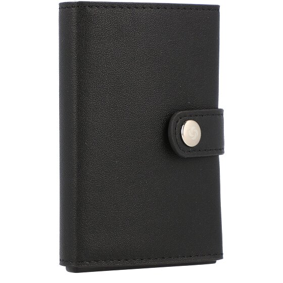 Samsonite Custodia per carte di credito Alu Fit RFID in pelle 6,5 cm