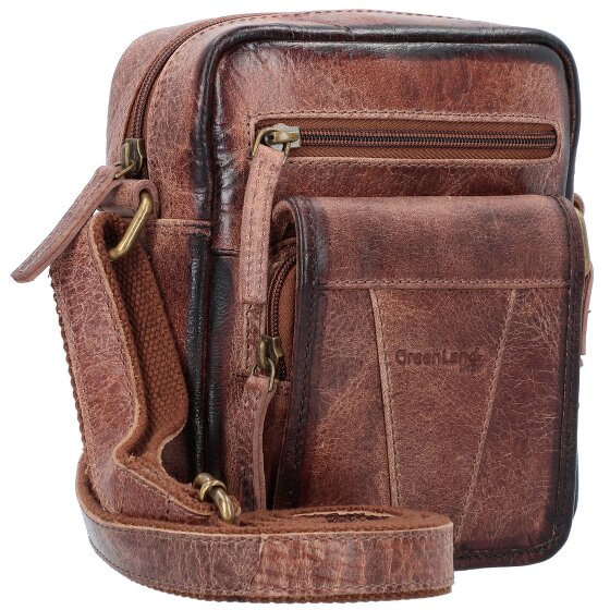 Greenland Nature Mascu & Line Borsa a tracolla Pelle 20 cm