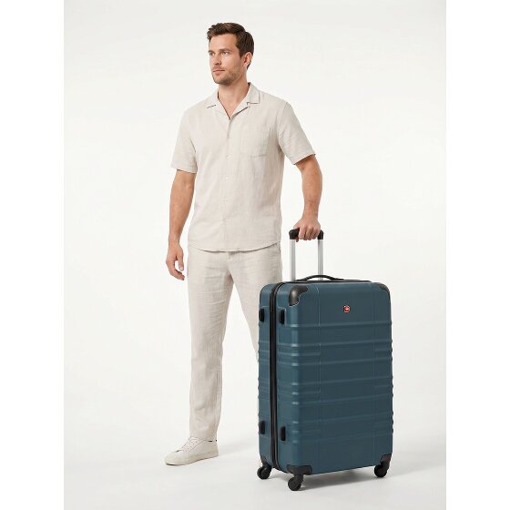 Wenger Amplar Evo 4 ruote Carrello L 75 cm con piega di espansione