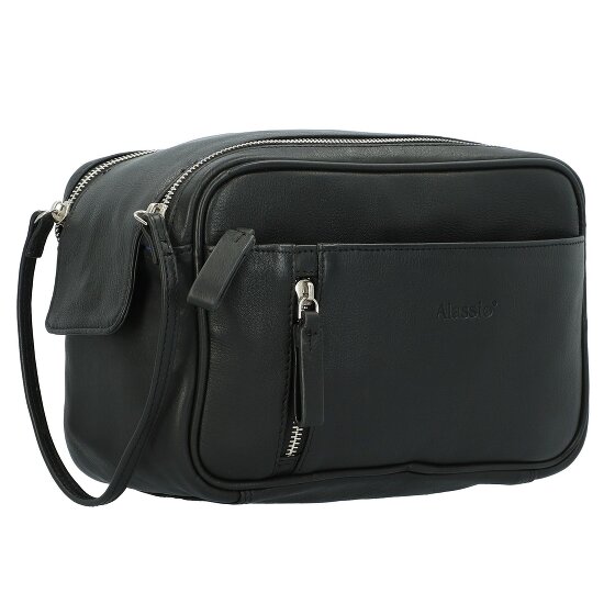 Alassio Borsa da toilette Pelle 24.5 cm