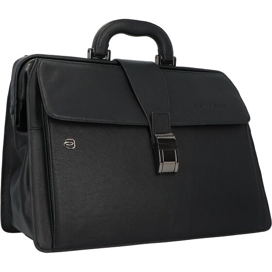Piquadro Black Square Valigetta Vera Pelle 37 cm