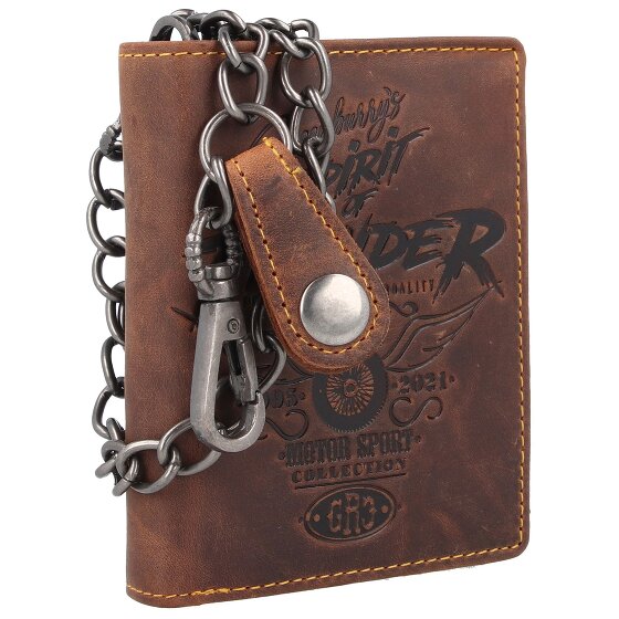 Greenburry Collezione Racing Memphis Portafoglio RFID in pelle 10 cm