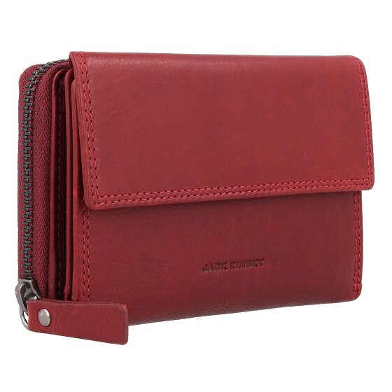Jack Kinsky Portafoglio Protezione RFID Pelle 13.5 cm