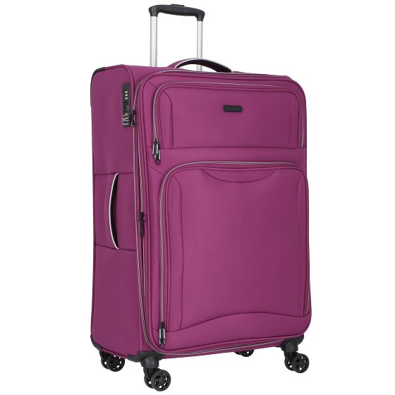 d&n Travel Line 9204 4 ruote Carrello L 76 cm con piega di espansione d&n Travel Line 9204 4 ruote Carrello L 76 cm con piega di espansione