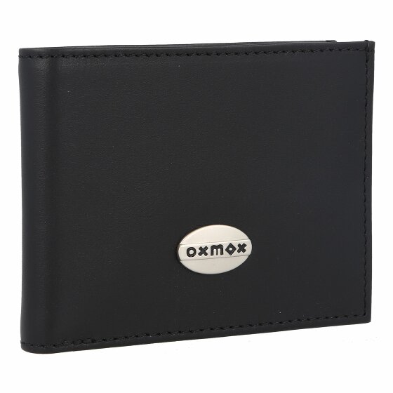 oxmox Leather Portafoglio Protezione RFID Pelle 10.5 cm