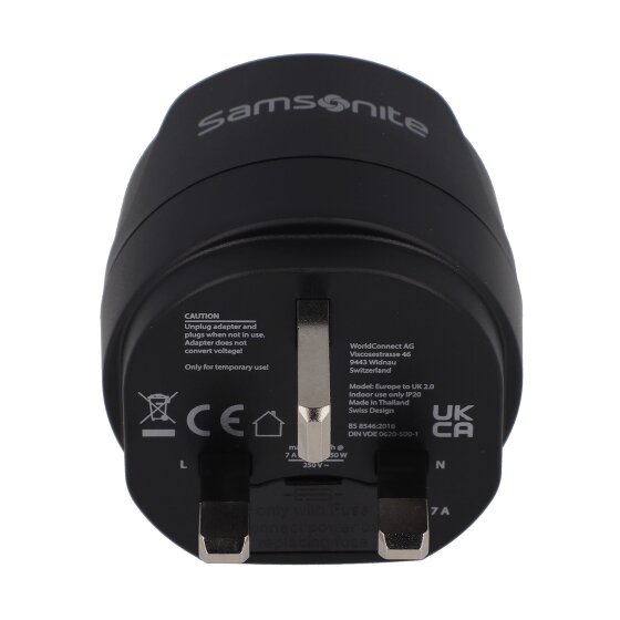 Samsonite Adattatore AT globale Europa-Regno Unito