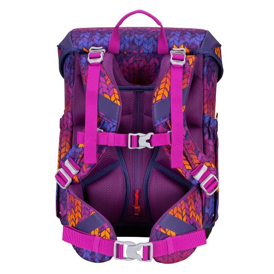 Scout Neo Exklusiv Superflash Set di borse per la scuola 4 pezzi