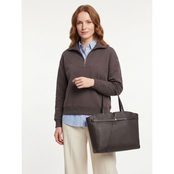 Boss Boss Revers Borsa shopper Vera Pelle 37 cm Vano porta PC