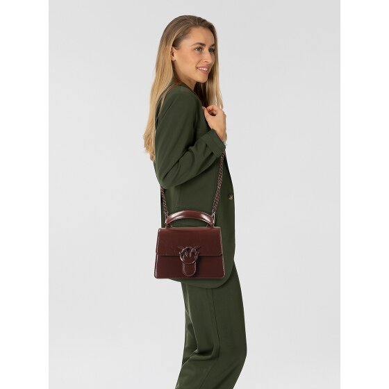 PINKO Love One Top Mini Borsetta Vera Pelle 20 cm