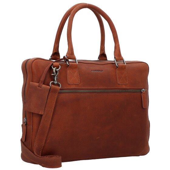 Burkely Antique Avery Cartella in pelle 38 cm Scomparto per computer portatile