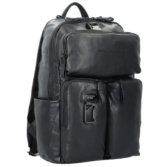 Piquadro Harper Zaino in pelle 48 cm Scomparto per computer portatile