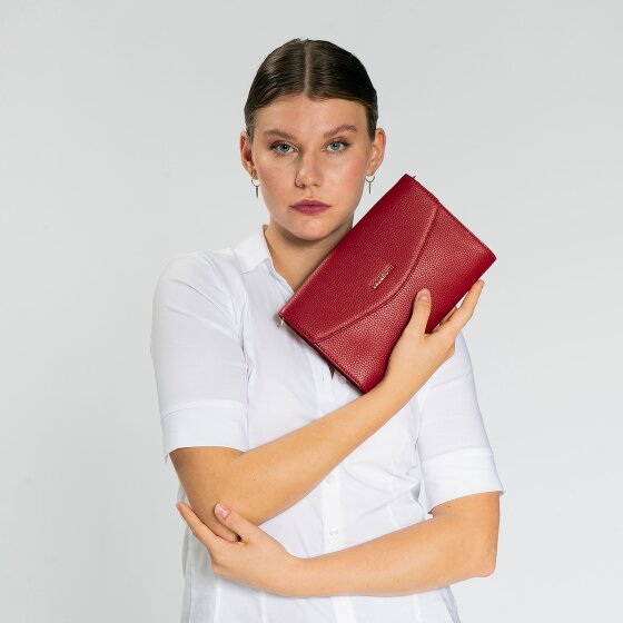 Lazarotti Bologna Leather Pochette Pelle 23 cm