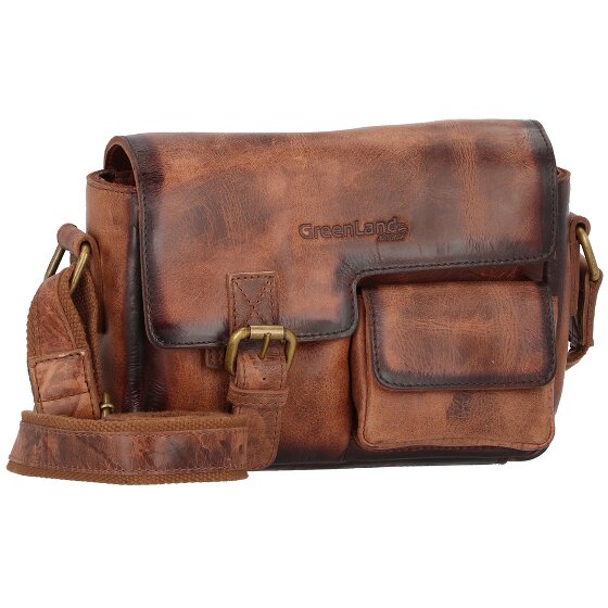 Greenland Nature Mascu & Line Borsa a tracolla in pelle 23 cm